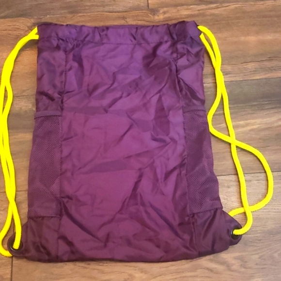 Lands end purple string bag - Picture 5 of 6